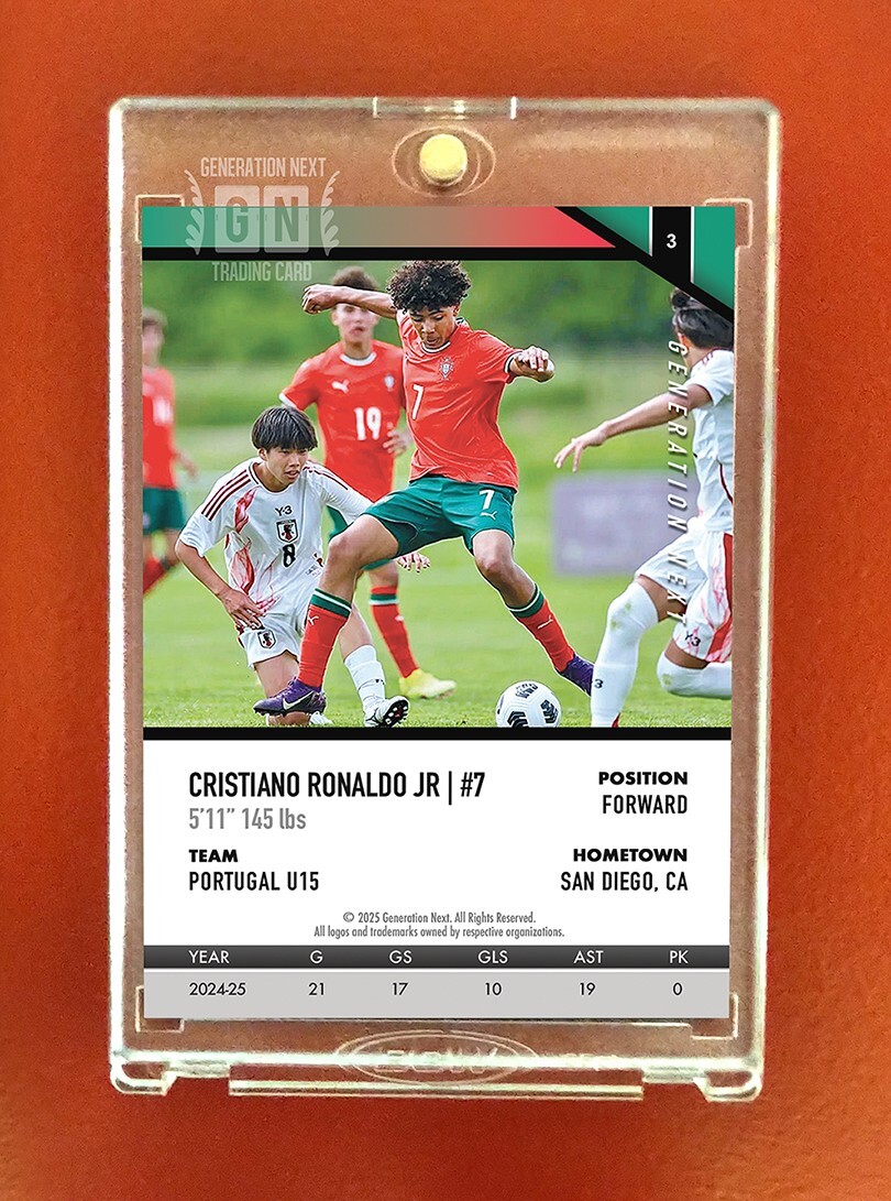 Cristiano Ronaldo Jr / RC / Portugal U15 / Generation Next