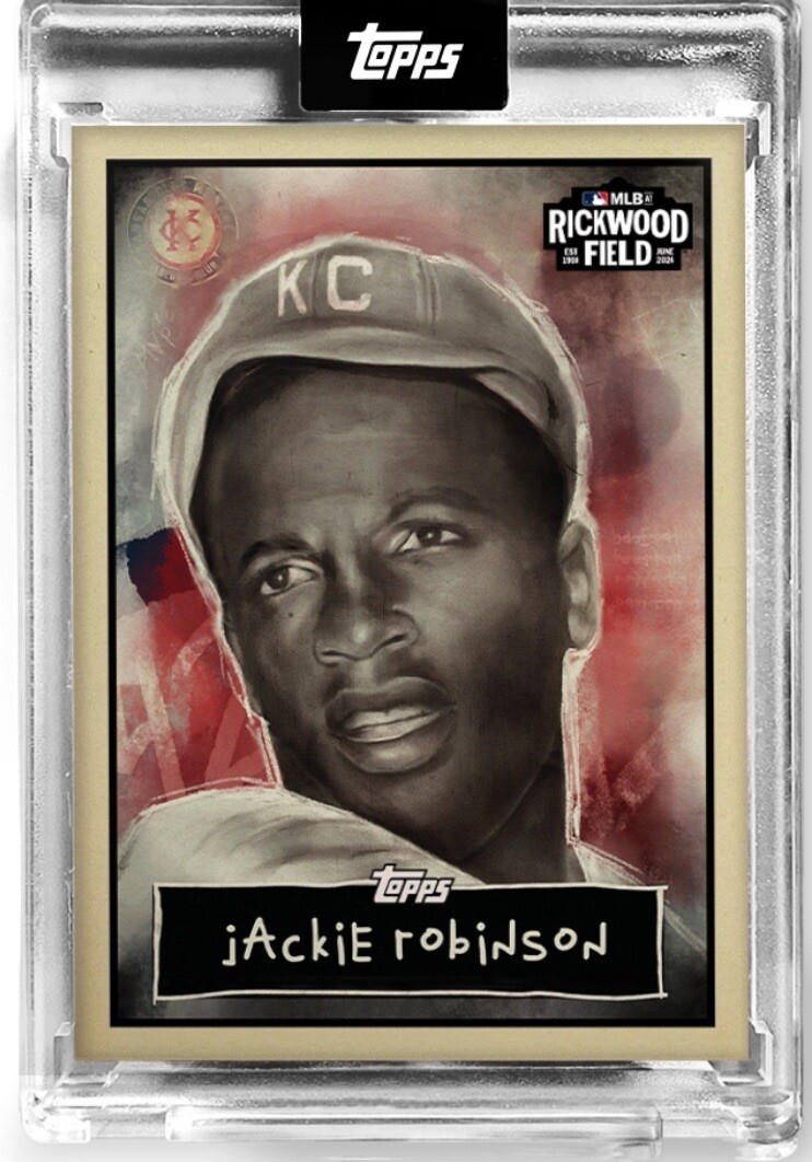 Jackie Robinson 2024 TOPPS MLB at Rickwood Negro League Card RW-3 Presale