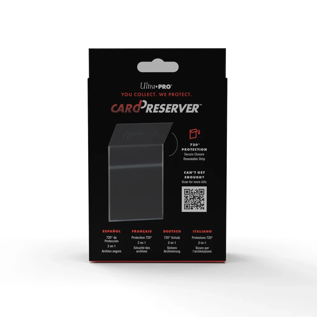 (100-Pack) Ultra-Pro Card Preservers Resealable Combo Card Holder Semi Rigid