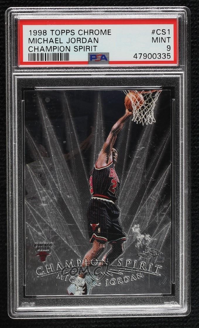 1998-99 Topps Chrome Champion Spirit Michael Jordan #CS1 HOF 9l4