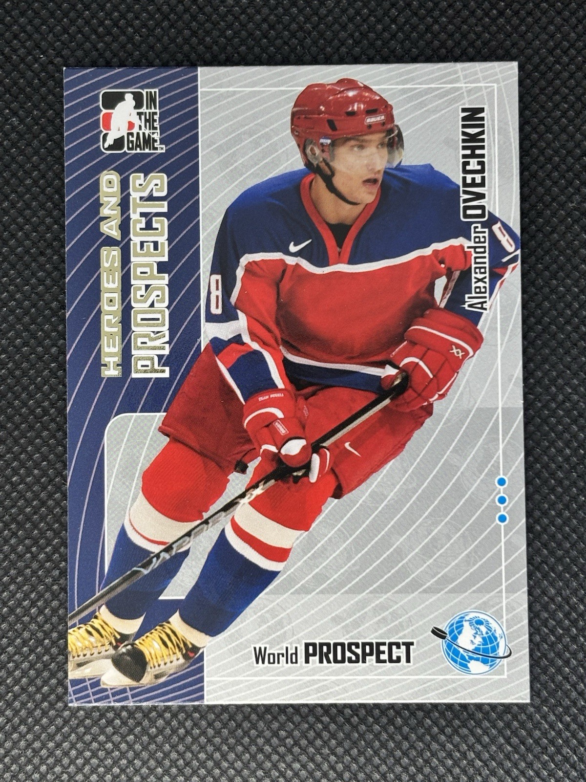 Alexander Ovechkin RC 2005-06 In The Game Heroes & Prospects Rookie #109