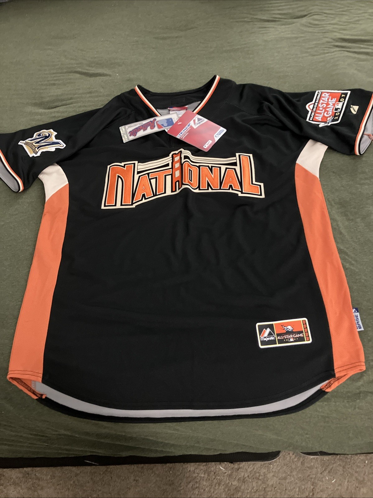 PRINCE FIELDER SIGNED 2007 ALL STAR JERSEY AUTH. MAJESTIC – PSA/COA -RARE!
