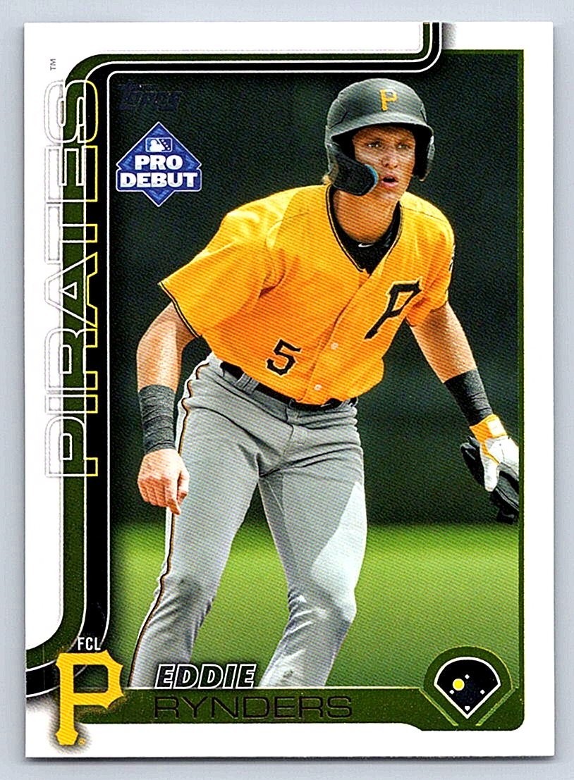 EDDIE RYNDERS PIRATES 2025 TOPPS PRO DEBUT #PD-142
