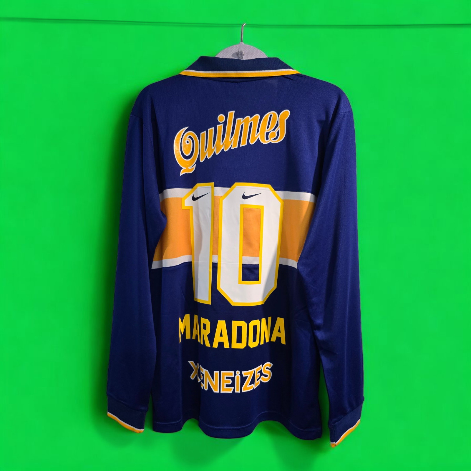 BOCA Jr. HOME 96/97 – Blue – MARADONA # 10 – 2XL (Run Small) – Jersey Retro