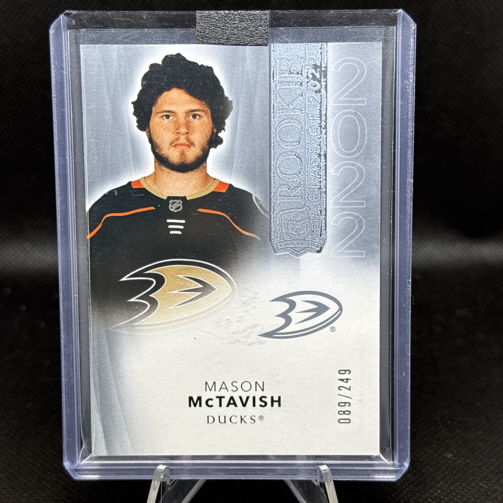 2021-22 Upper Deck The Cup Rookie Class of 2022 Mason McTavish /249 Ducks RC