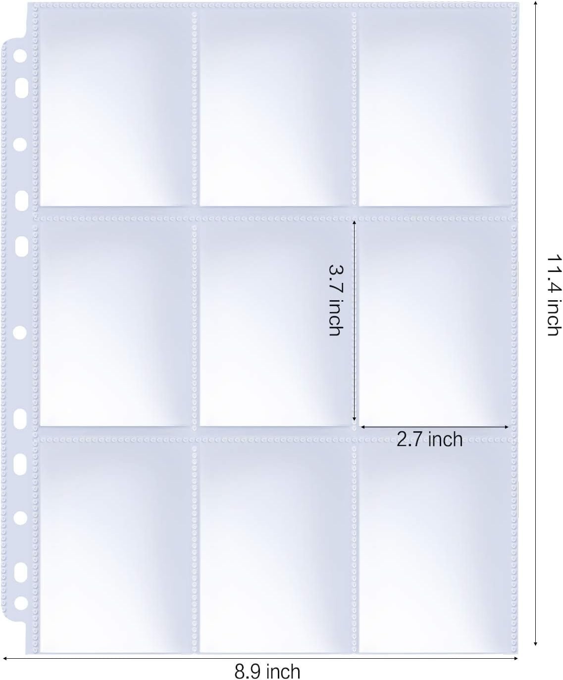 Acid-Free 200 Pack Trading Card Sleeves – Protect and Organize with Ease
