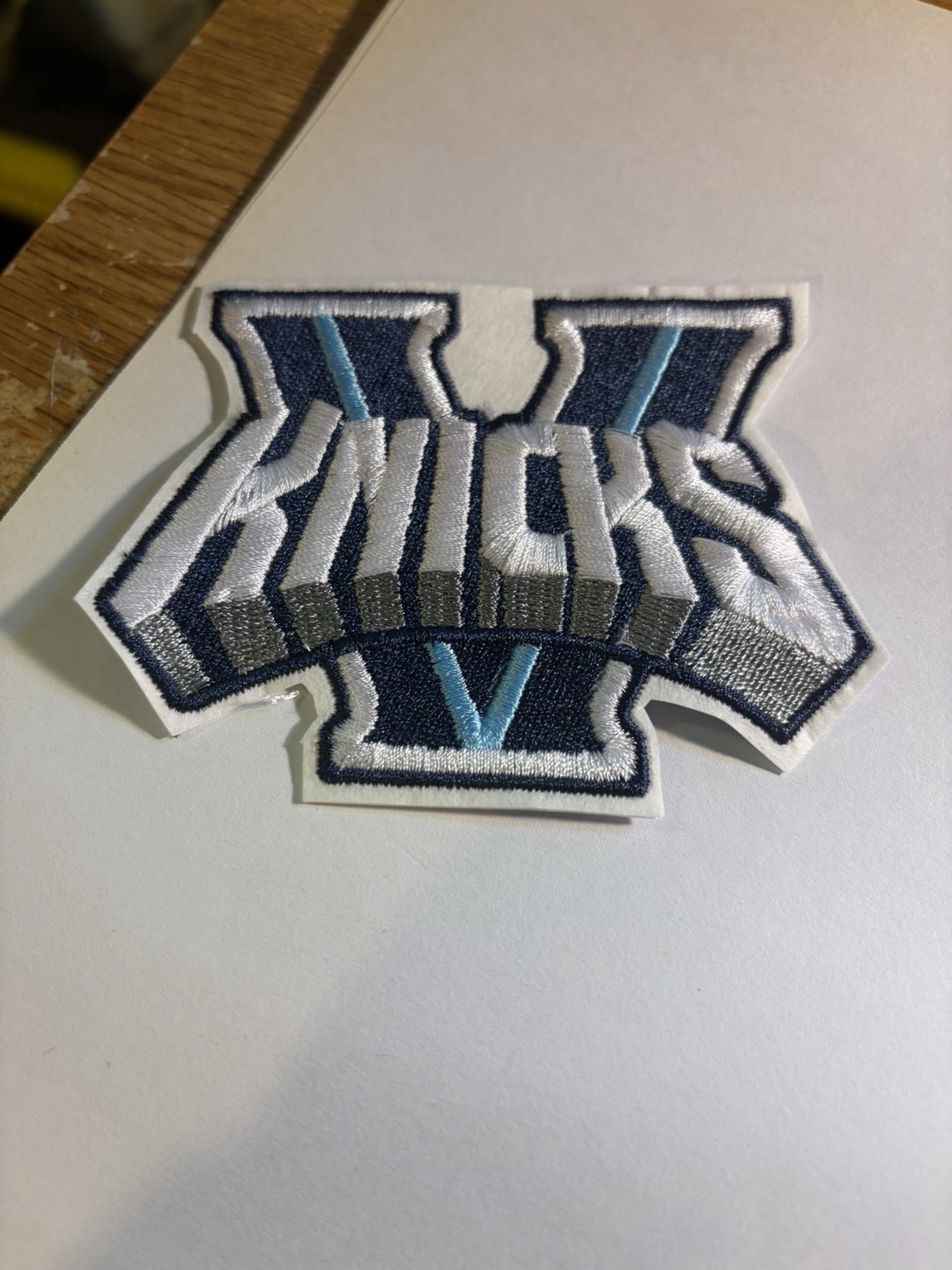 4 In NY KNICKS Embroidered Iron On Patch