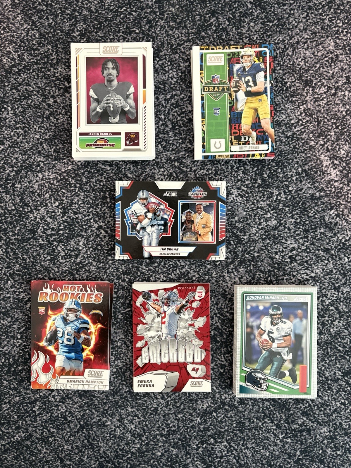 2025 Score Football Inserts,you pick cards,4 CARD MINIMUM,20% off FREE SHIPPING