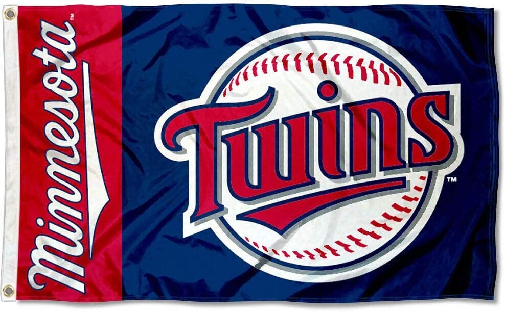 Minnesota Twins 3×5 ft Flag Banner MLB Baseball Champions Free Shipping