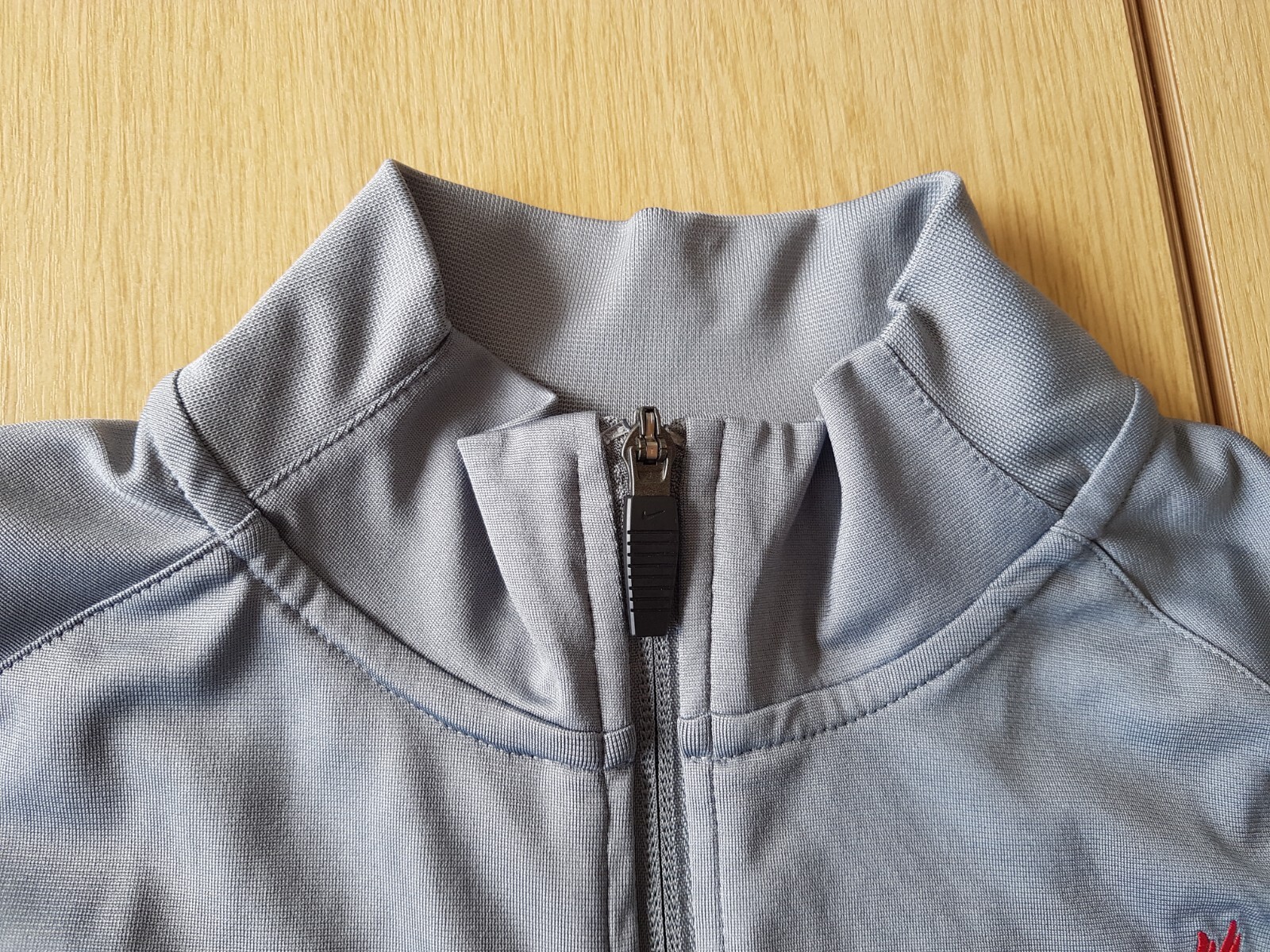 Liverpool Track Top Jacket. Small Adults. Official Nike. Grey Football S.