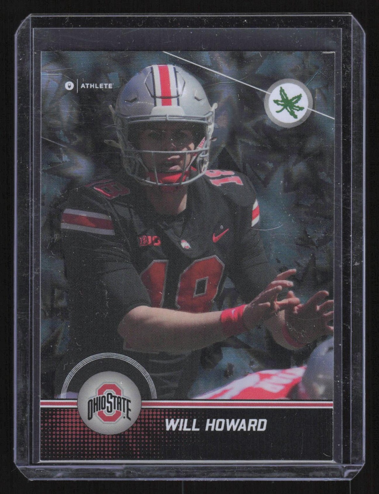 2024 ONIT Ohio State Buckeyes P-3 Will Howard Parallel Holo Silver