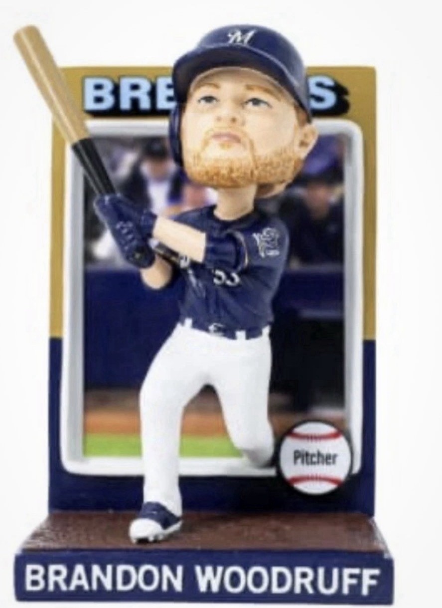Woodruff – Trading Card Bobblehead – Milwaukee Brewers SGA