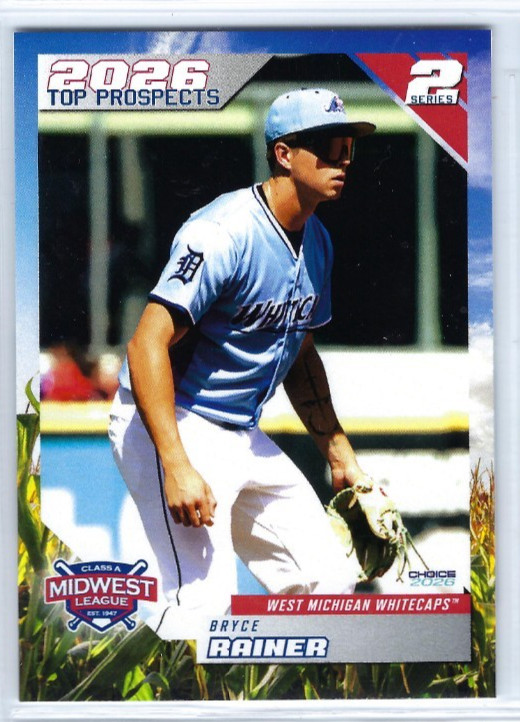 2026 Midwest League Top Prospects Series 2 Bryce Rainer