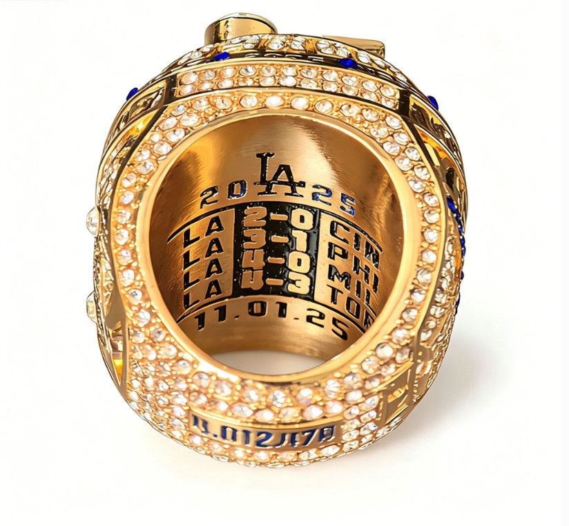 2025 MLB Los Angeles Dodgers World Series Championship 9 Rings Set +Trophy W Box