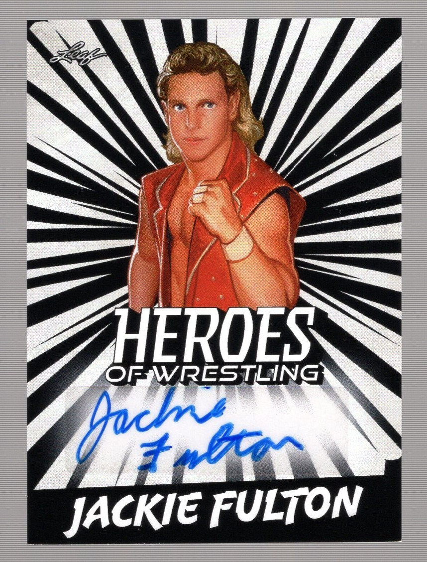 JACKIE FULTON 2023 LEAF HEROES OF WRESTLING AUTO **AJPW/IWA JAPAN**