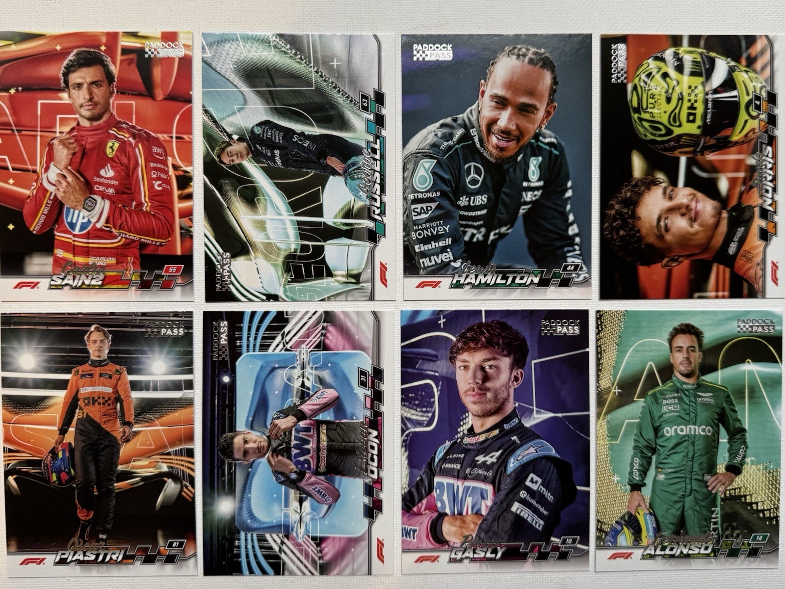 2024 Topps Paddock Pass Formula 1 Base Set Pick Your Card