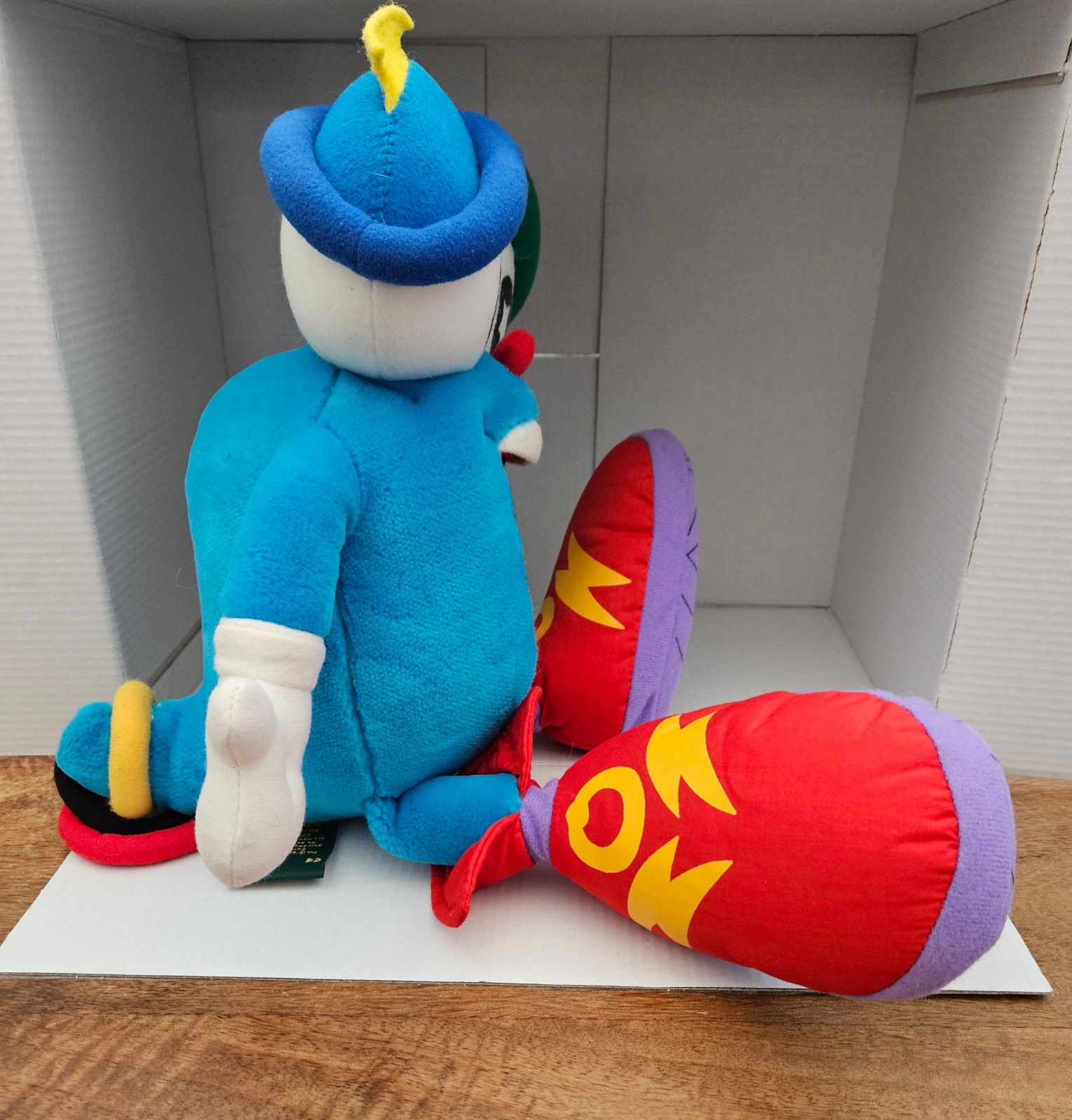 Olympics Mascot Izzy Plush 15″ 1996 Atlanta Stuffed Plush Toy Summer Vintage