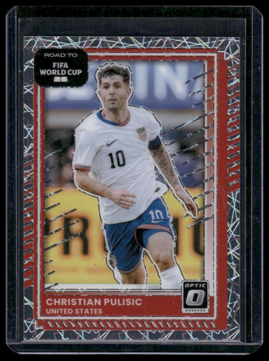 2025-26 Donruss Road to FIFA World Cup #25 Christian Pulisic Velocity