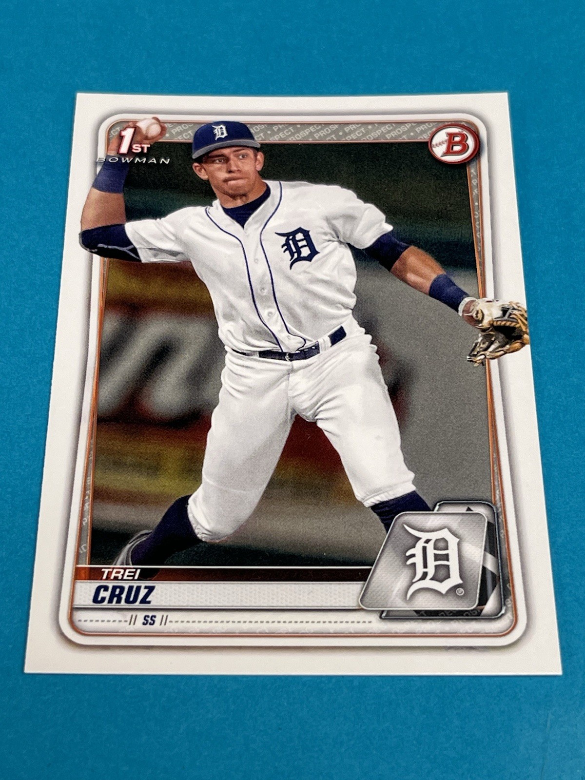 2020 Bowman Draft Trei Cruz 1st Bowman Detroit Tigers #BD-11 QTY AVAIL
