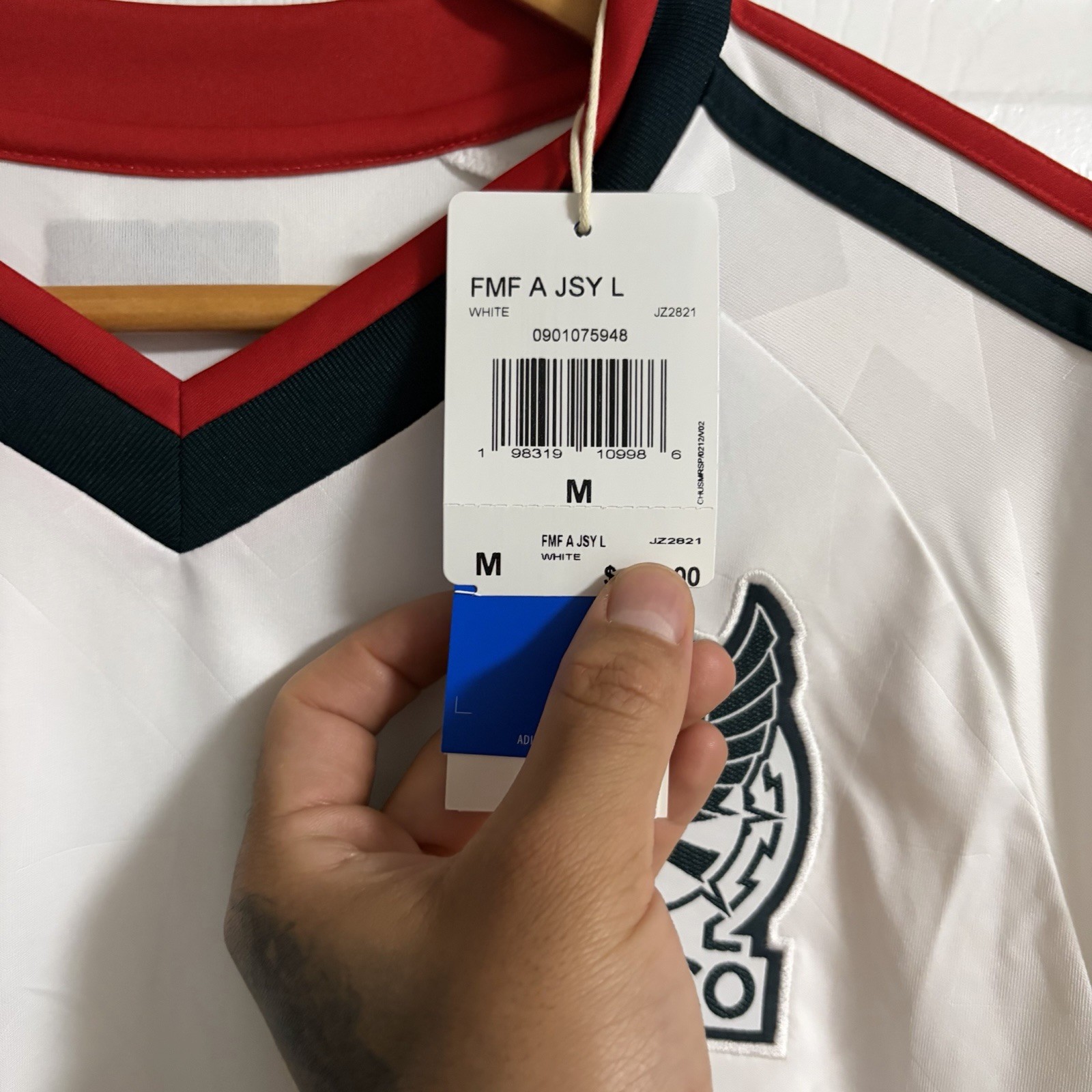 Mexico Adidas Away 2026 World Cup Jersey Size Medium – JZ2769 (Long Sleeve) NWT