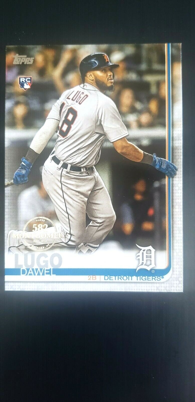 2019 TOPPS SERIES 2 582 Montgomery Club – Dawel Lugo – Nice Rookie Card # 660