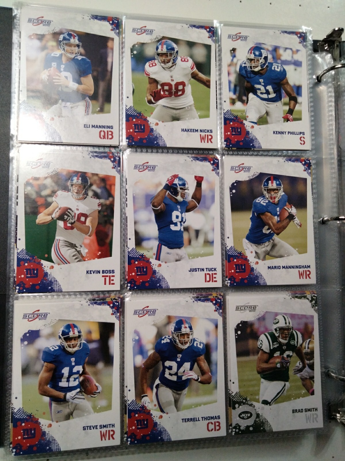 2010 SCORE Football Complete Set Binder Rob Gronkowski RC Dez Bryant A. Brown