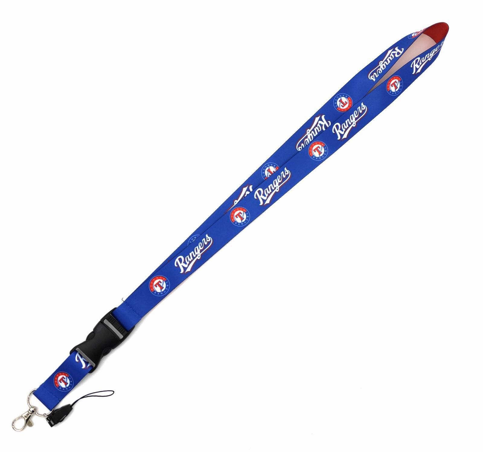 MLB Lanyard 22″ Quick Release & Breakaway Clasp 30 Teams Badge Holder Keychain