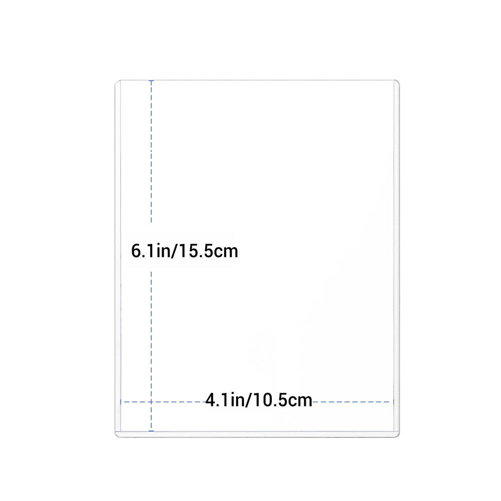 Rigid Print Protectors Hard PVC Document & Photo Sleeves 4×6”/ 5×7”/ 6×9”