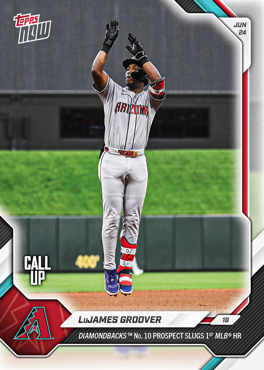 LuJames Groover Call-Up 1st HR – 2026 MLB Topps NOW – Card 373 Presale