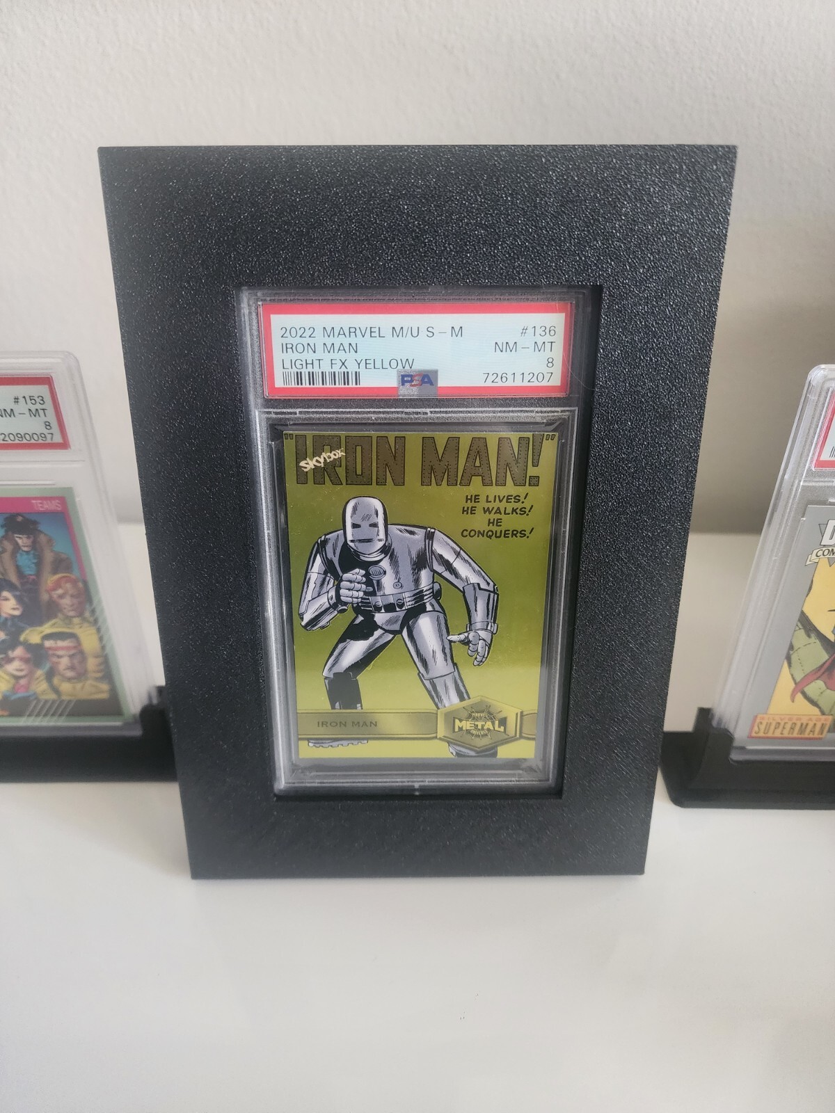 Wall/Table Frame For Standard CGC Graded Cards, Display Sports, Pokémon Comic