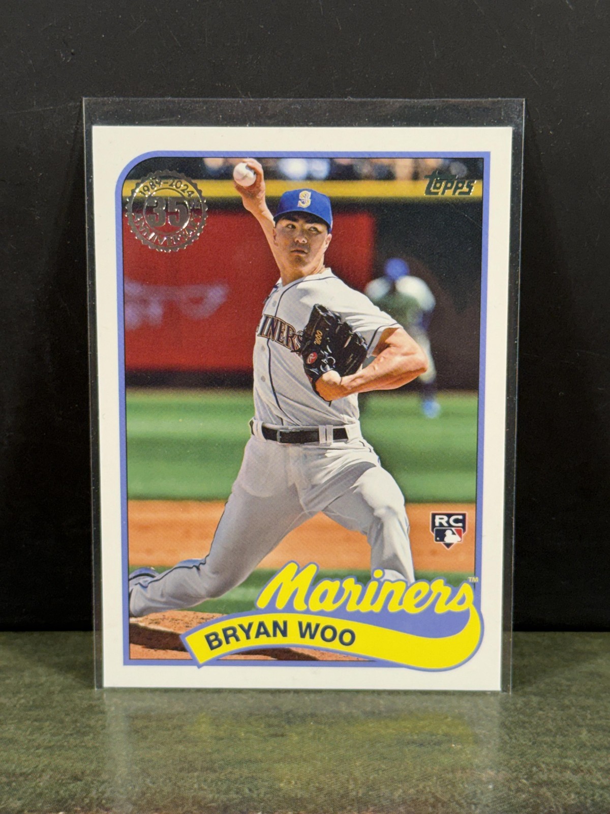2024 Topps #89B-40 Bryan Woo 1989 Topps Baseball 35th Anniversary (Series One)