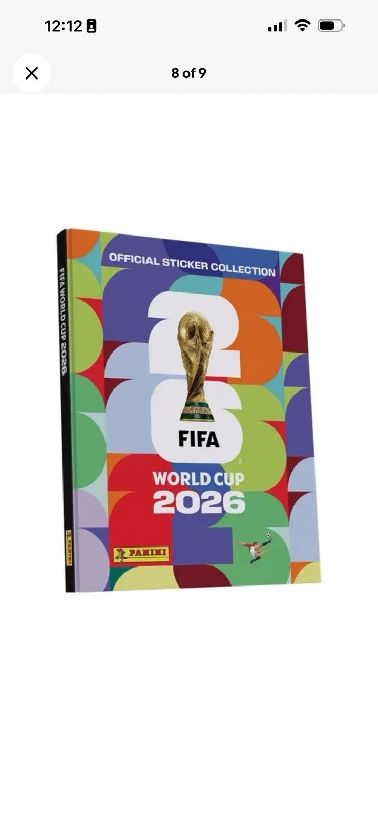 FIFA World Cup 2026 Stadium Box Hardcover Album 40 Packs NEW