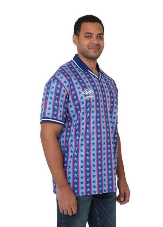 UMBRO Unisex Adult Team USA Stars and Stripes Short Sleeve Jersey Size: XXL New