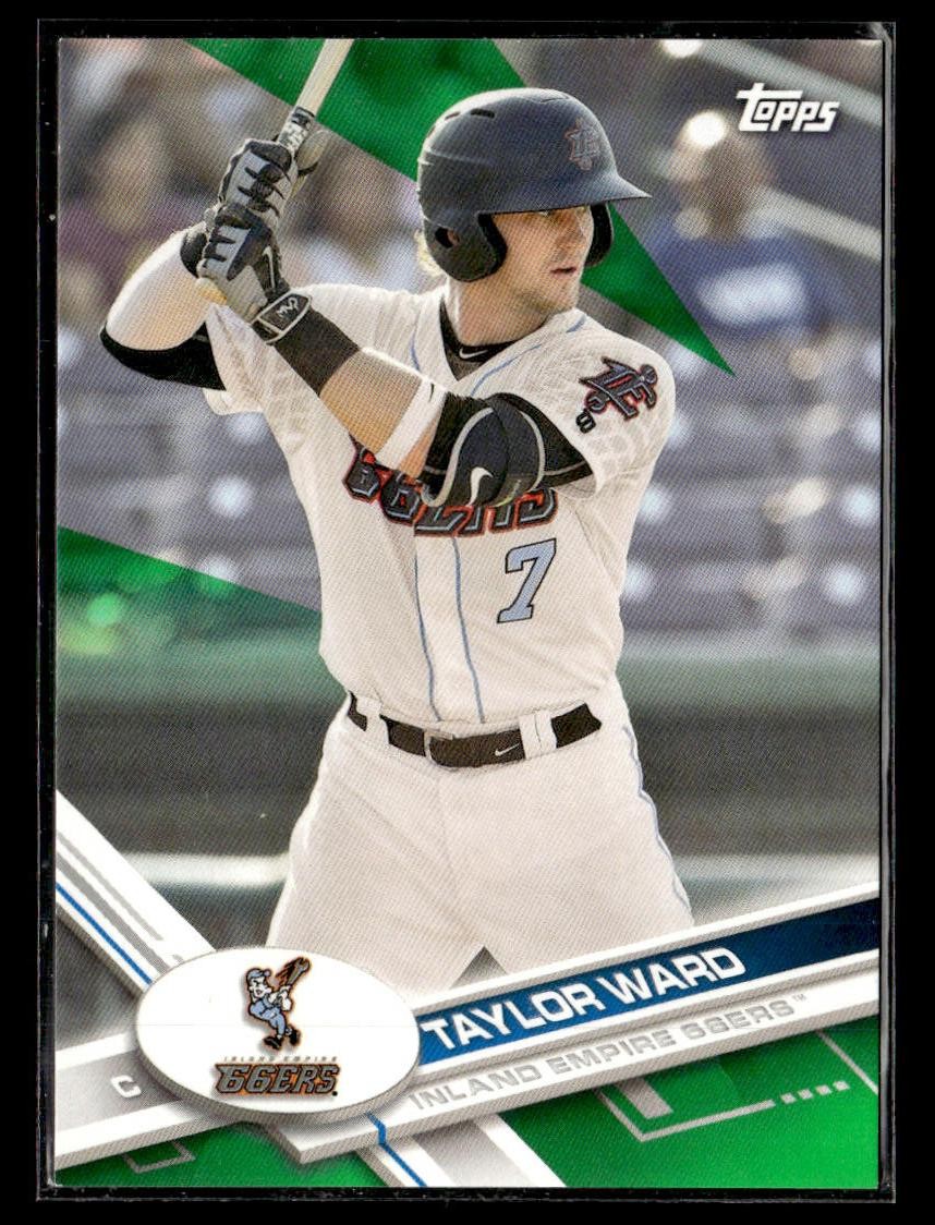 2017 Topps Pro Debut #136 Taylor Ward Green #/99 Card