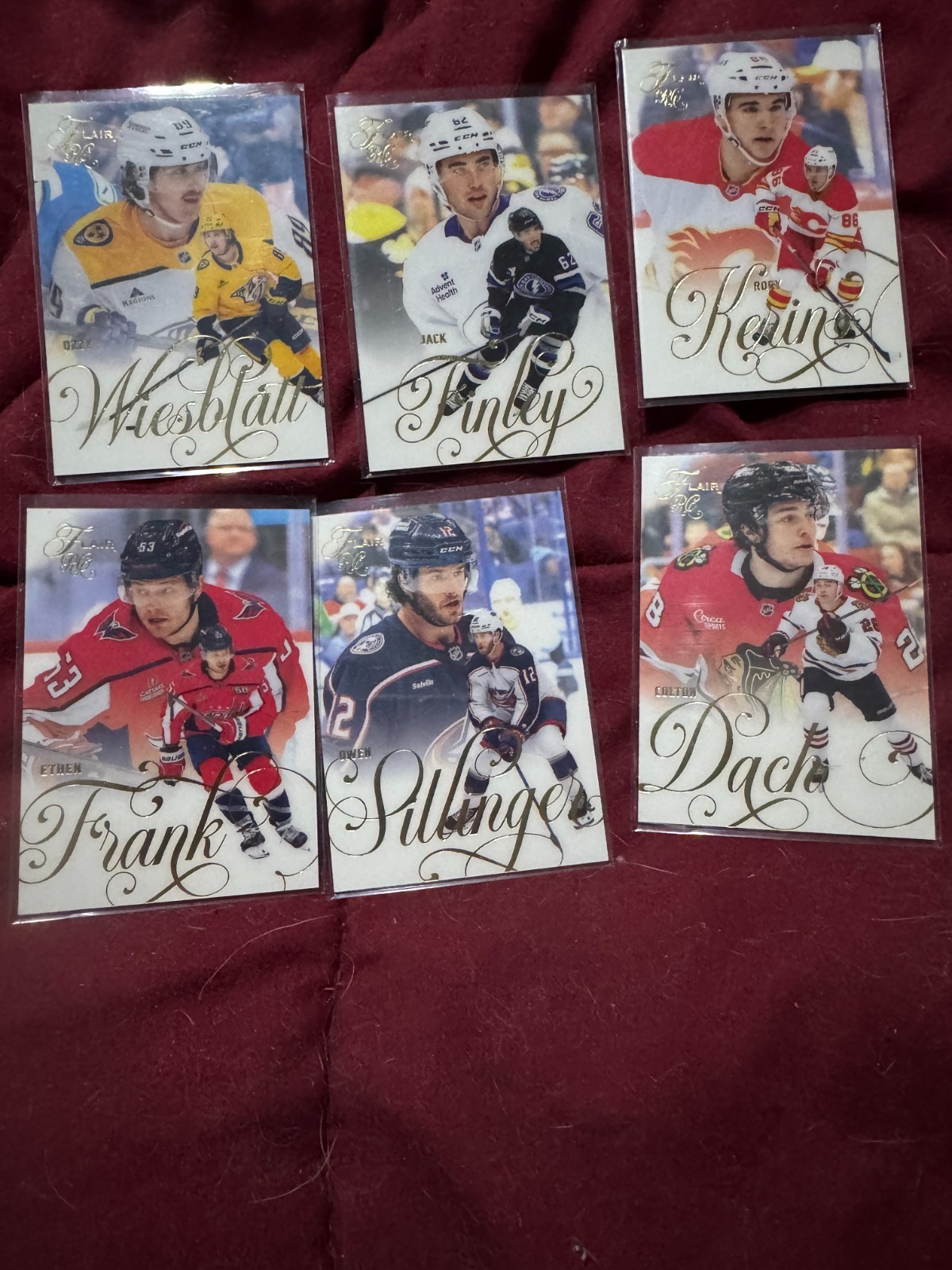 25/26 Flair Base Vets and Rookies – You Choose To Complete Your Set