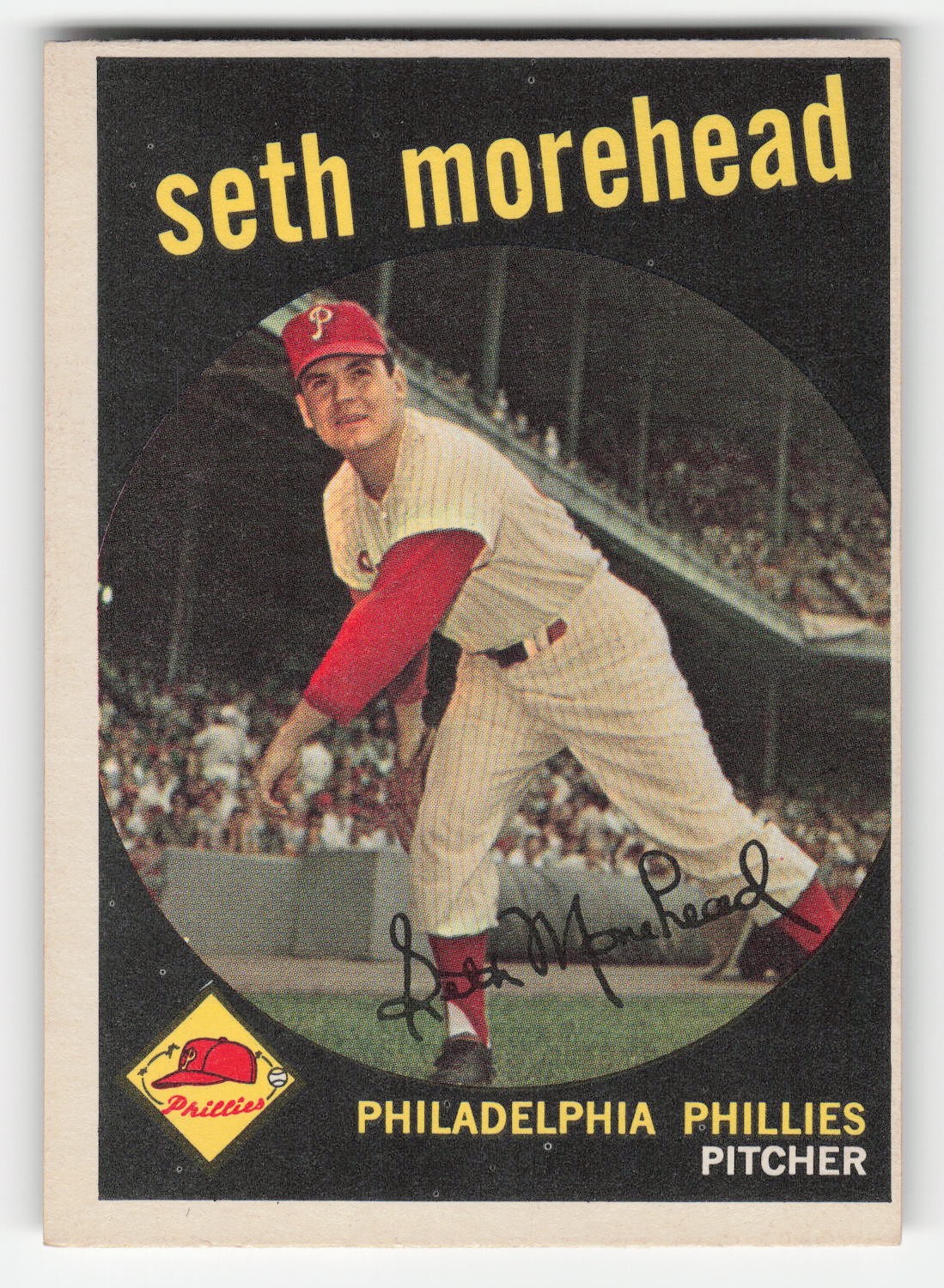 Seth Morehead 1959 Topps #253 Philadelphia Phillies GD-VG