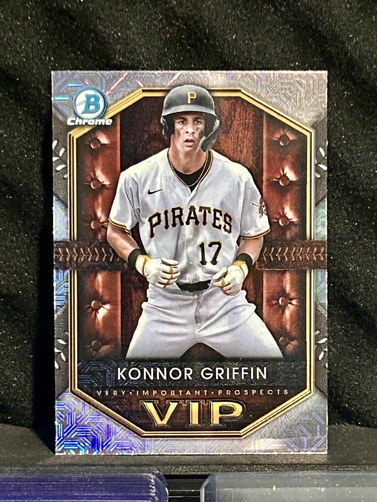 Konnor Griffin Vip Mojo Refractor – Bowman Chrome 2025 – Pirates