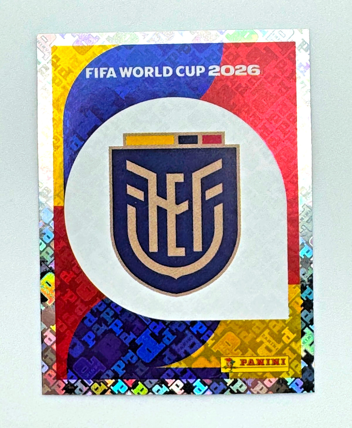 2026 100% Authentic Panini FIFA World Cup Ecuador Stickers Pick Team Logo Player