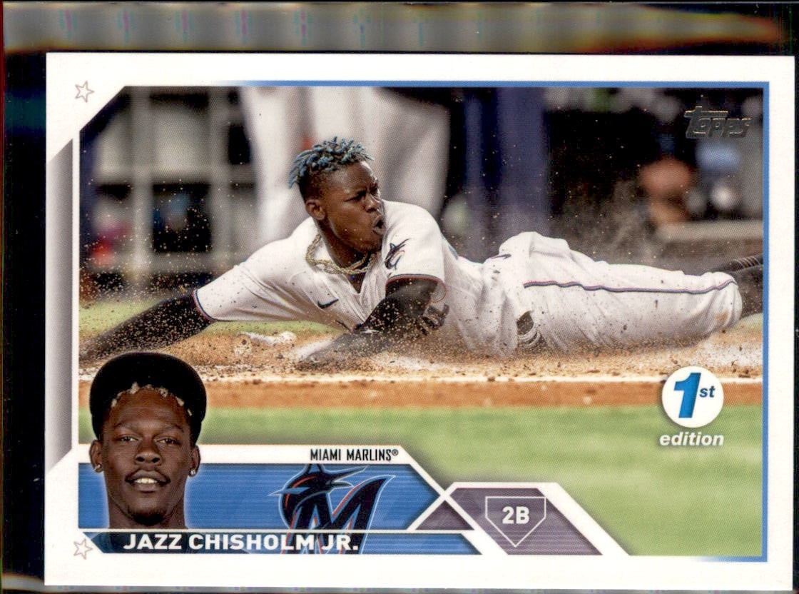 2023 Topps Series One 1st Edition Jazz Chisholm Jr. Miami Marlins #172