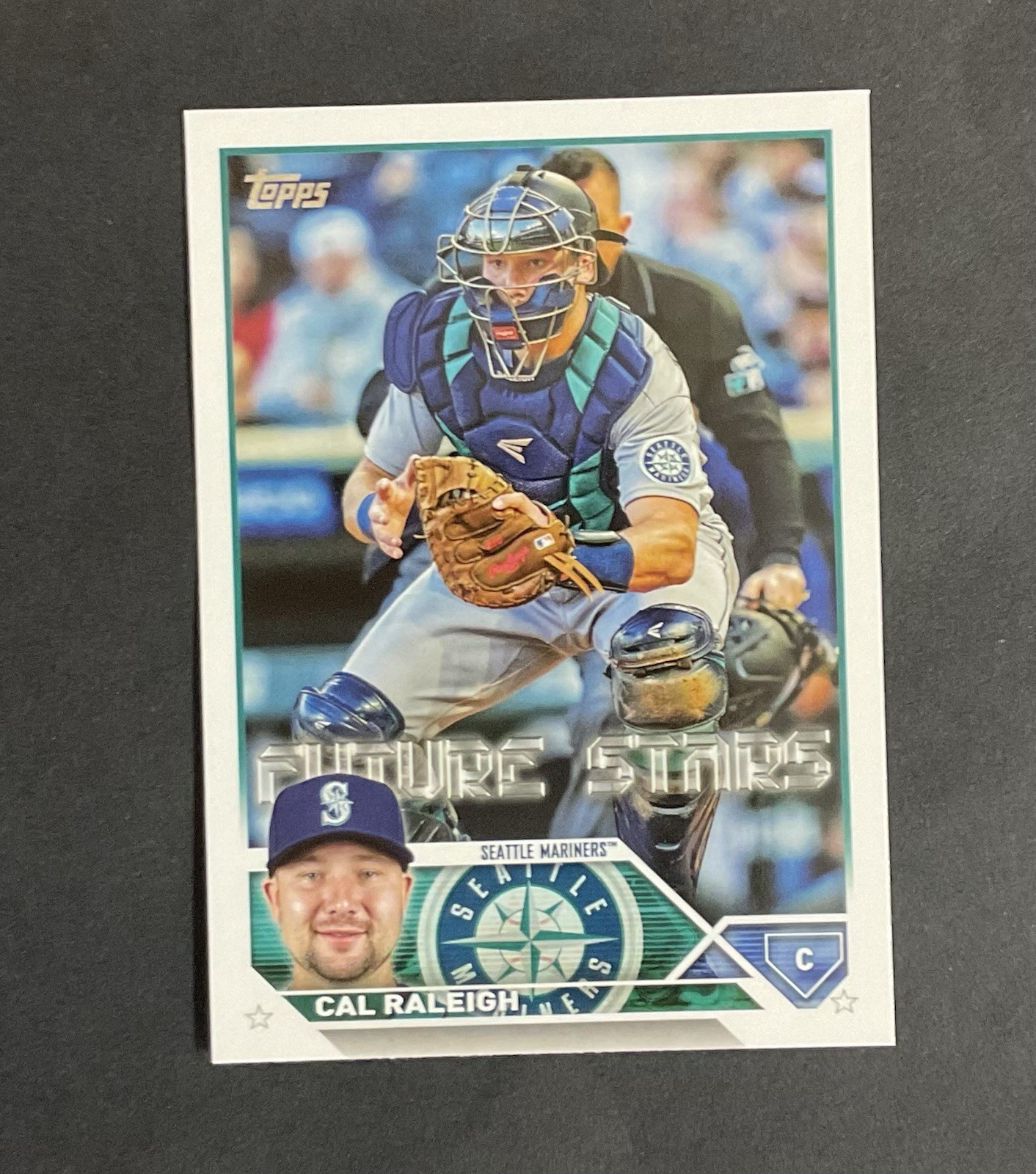 2022 Topps Series 1st Edition – Future Stars Cal Raleigh #160 Mariners