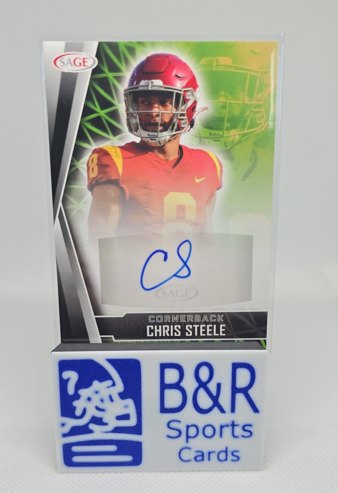 2022 SAGE High Series – Autographs Chris Steele #A-CS3 Black (AU, RC)