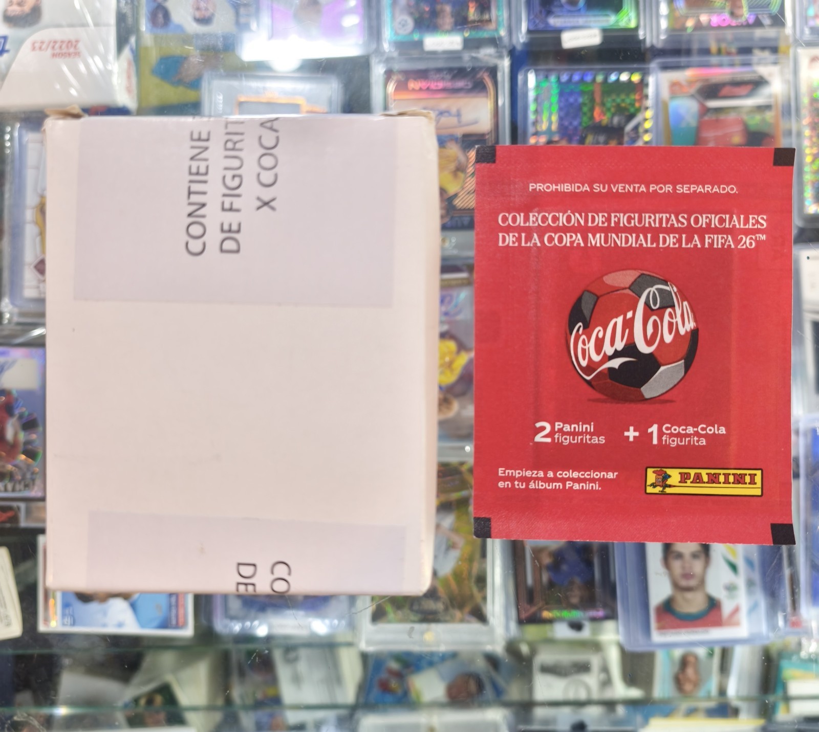 Panini FIFA World Cup 2026 Coca-Cola Box X 30 Sealed Sticker Packs Argetina