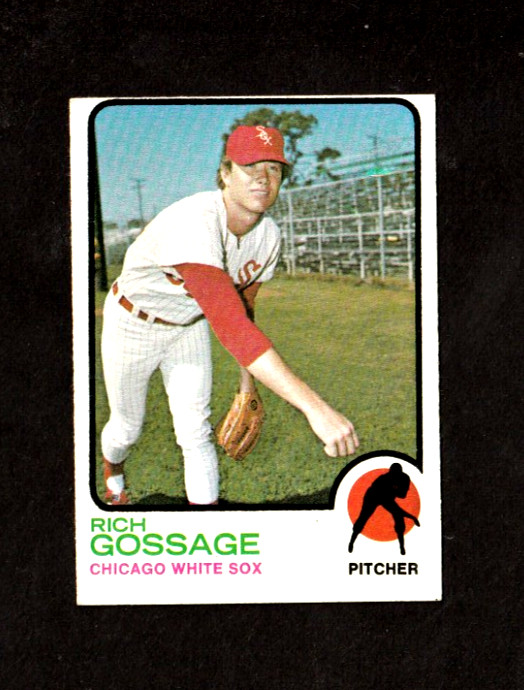 1973 Topps Baseball Rich Gossage #174 HOF Rookie Ex+