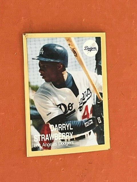 1991 Playball USA GOLD FOIL Darryl Strawberry #91G-7 DODGERS MINT NEW TOP LOADER