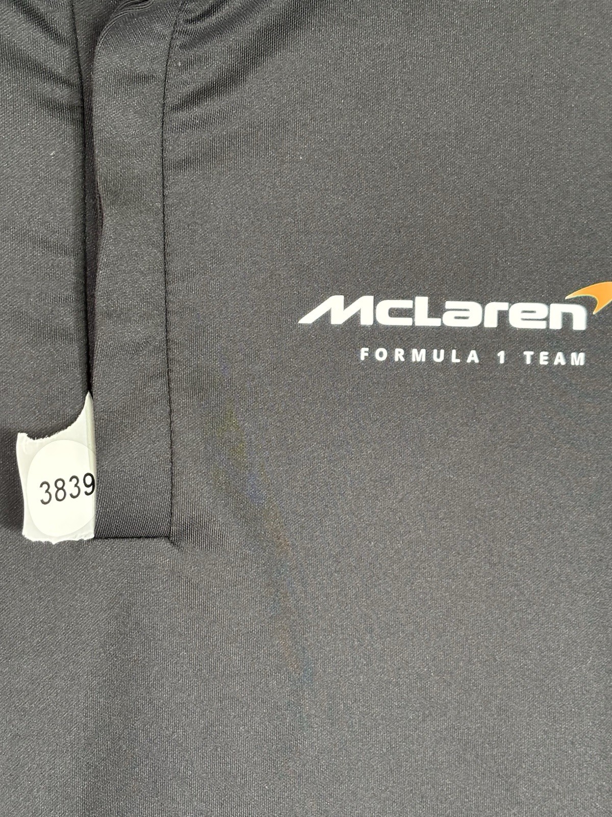 Mclaren Racing Formula 1 Team Mens Small Short Sleeve Polo