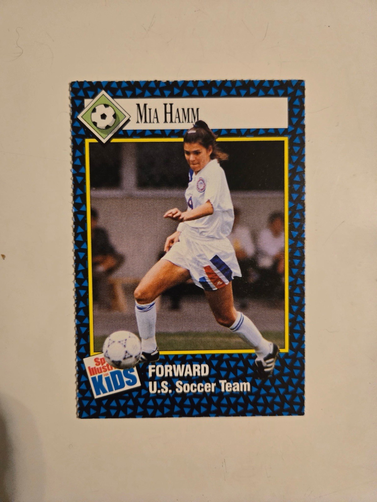 1992 Sports Illustrated For Kids #71 Mia Hamm RC Rookie Card
