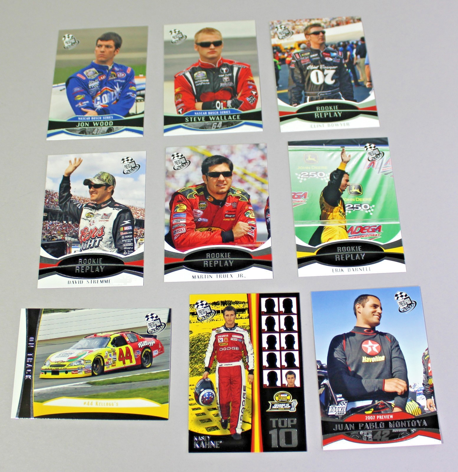 2007 Press Pass NASCAR Auto Racing Trading Cards – Your Choice