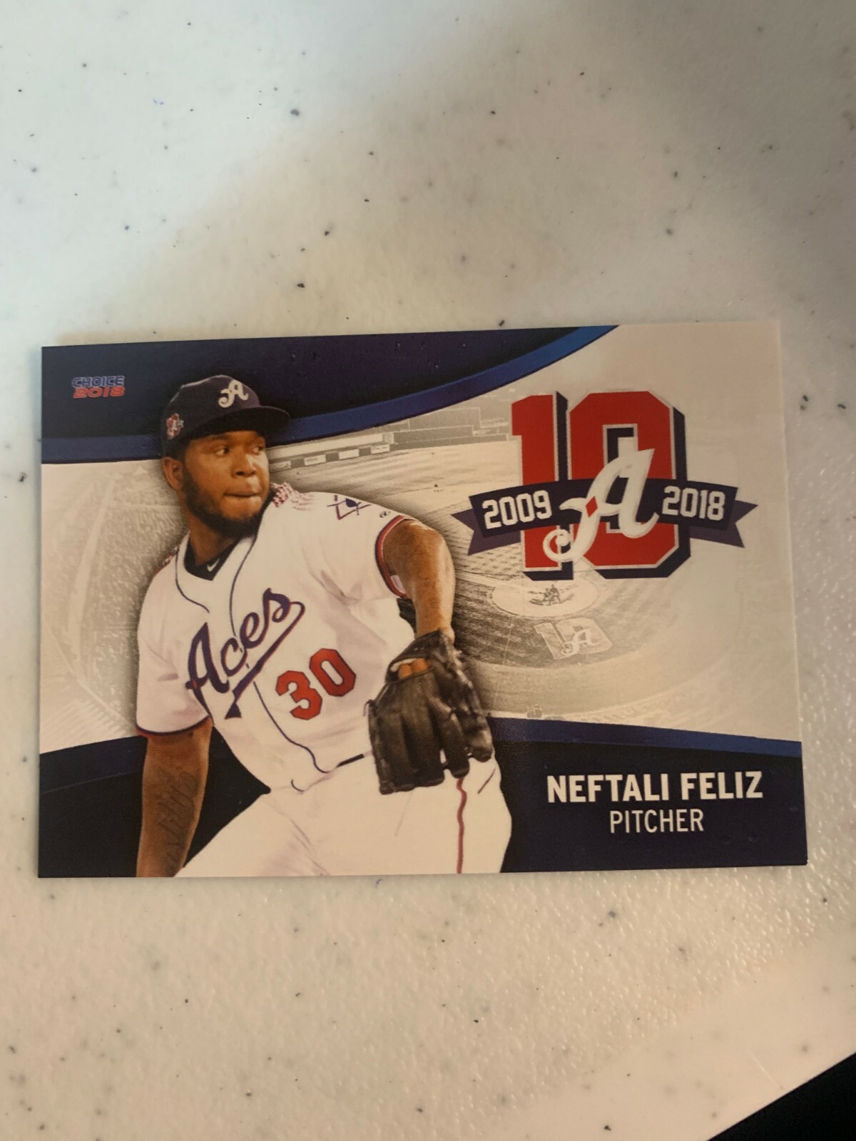 Neftali Feliz 2018 Reno Aces Team Card