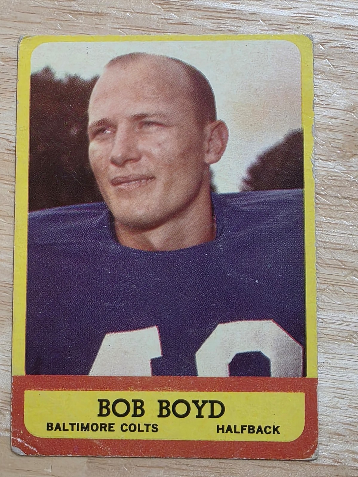 1963 Topps – Bob Boyd #11 Purple Sky