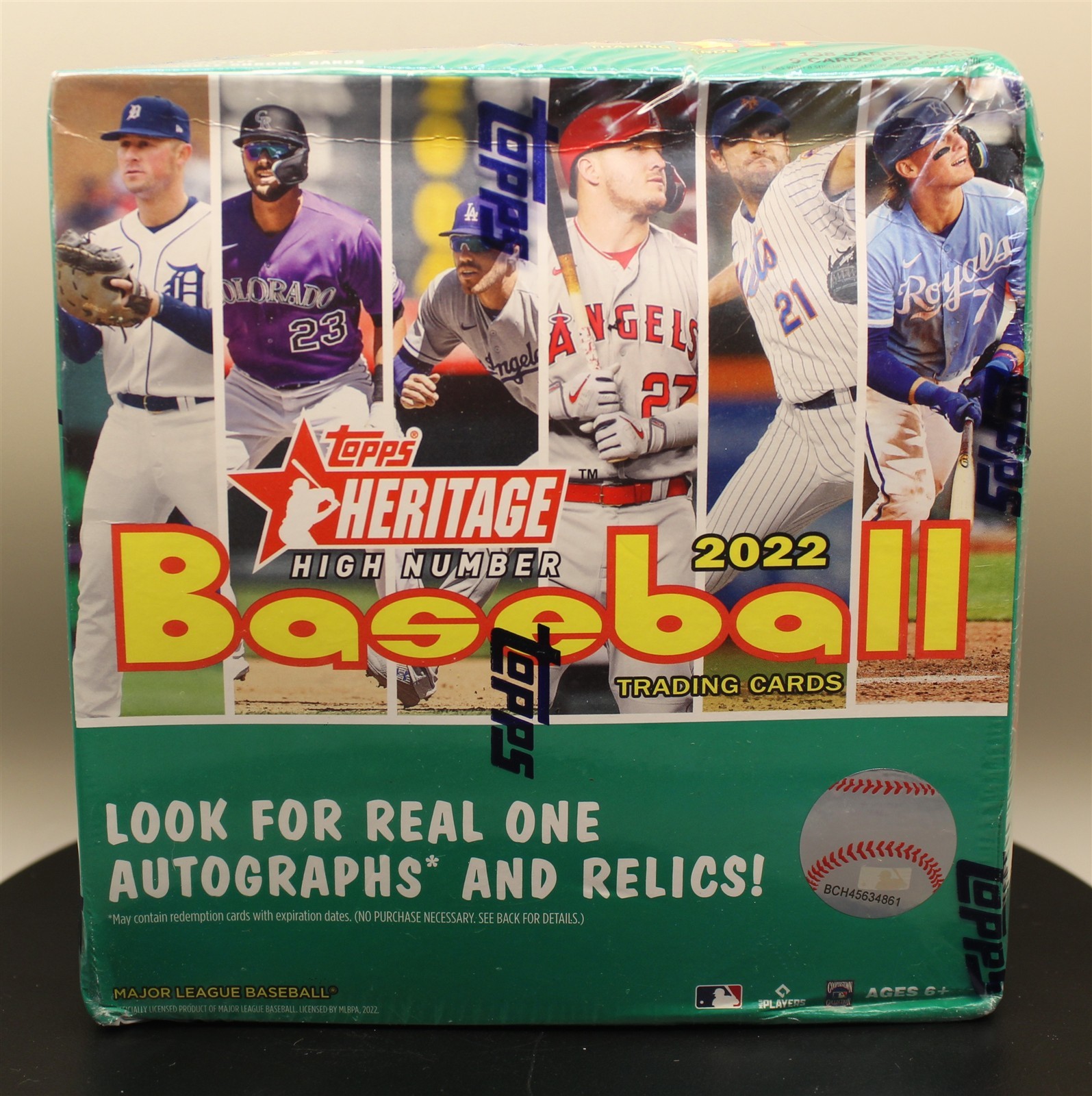 2022 TOPPS HERITAGE HIGH NUMBER SEALED BASEBALL MEGA BOX 15 PACKS + (READ)